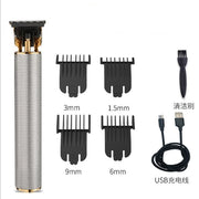 Hair salon special lettering zero pitch electric hair clipper